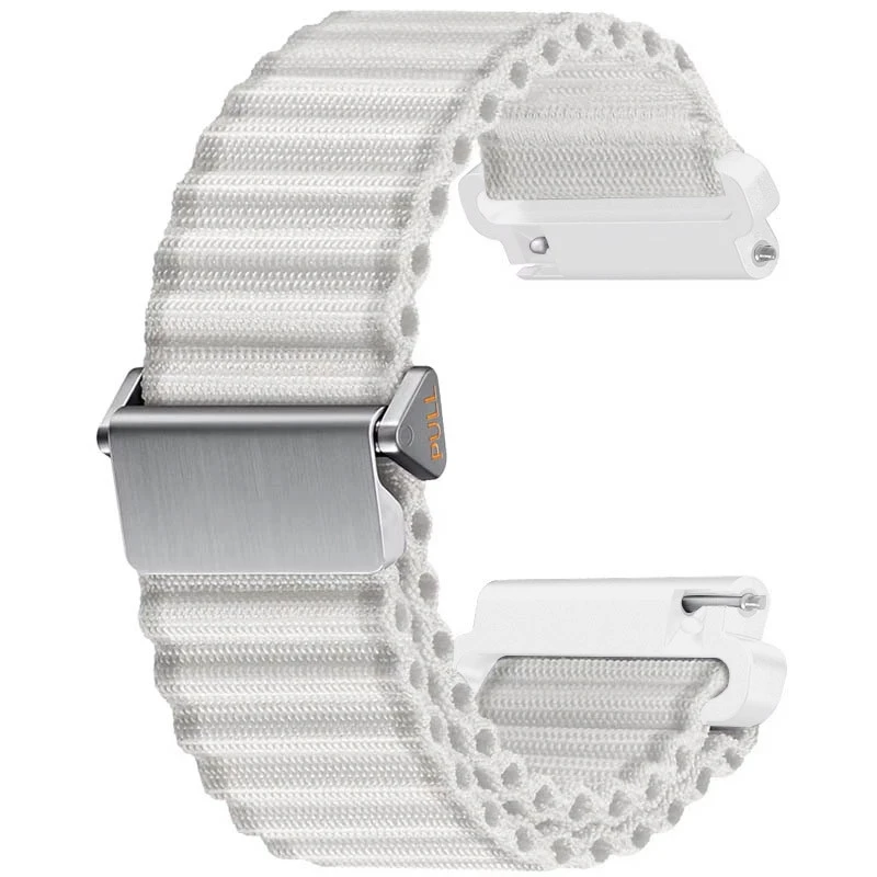 Ремінець Nylon Ocean Band для Smart Watch 22mm – White. Фото 2 з 4