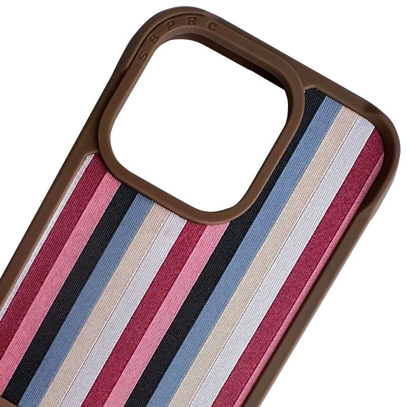 Шкіряний чохол Polo Santa Barbara Isaac для Apple iPhone 16 Pro – Champagne gold. Фото 4 з 7