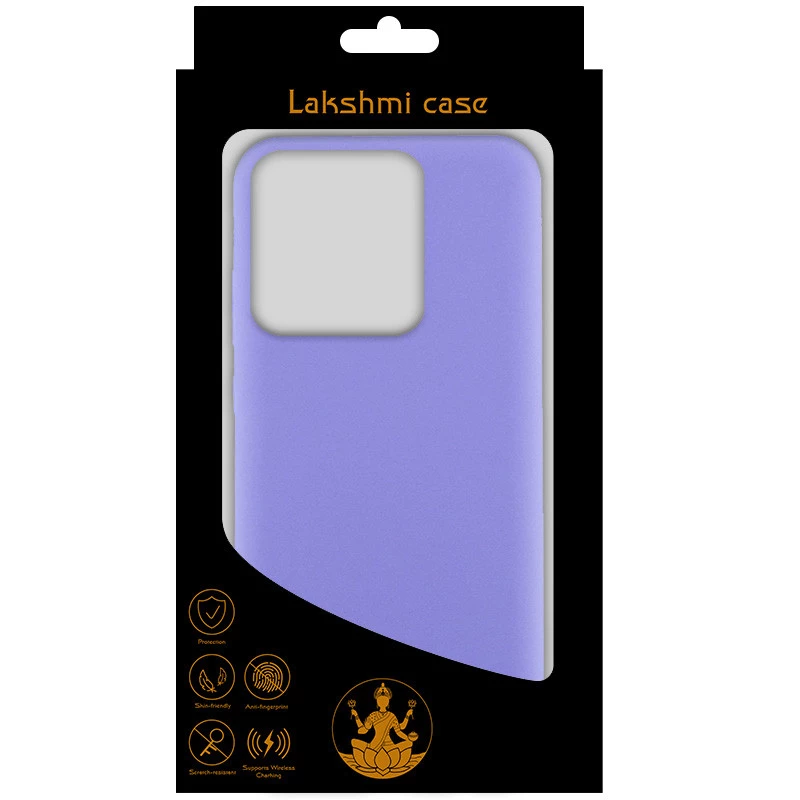 Чехол Silicone Case Lakshmi Premium на Xiaomi Redmi Note 13 Pro 5G – Сиреневый / Dasheen. Фото 11 из 15