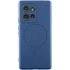 Чохол Silicone Cover Lakshmi Full Camera (AA) with Magnetic Fit для Motorola Edge 60 – Синій / Navy blue. Фото 1 з 4