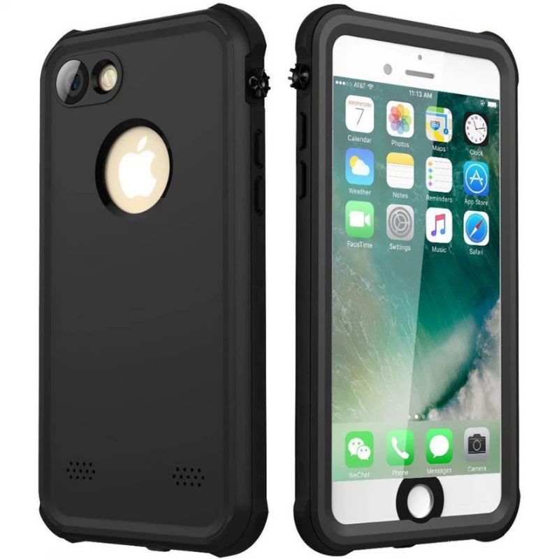 

Чорний водонепроникний чохол Shellbox на Apple iPhone 7 / 8 (4.7")