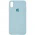 Чохол Silicone Case з закритим низом на Apple iPhone XR (6.1") – Бірюзовий / Turquoise. Фото 1 з 3