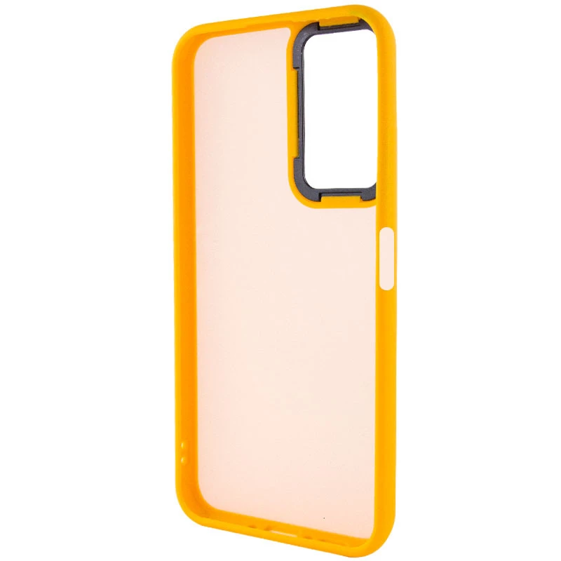 Чехол TPU+PC Lyon Frosted на Oppo A57s – Orange. Фото 4 из 4