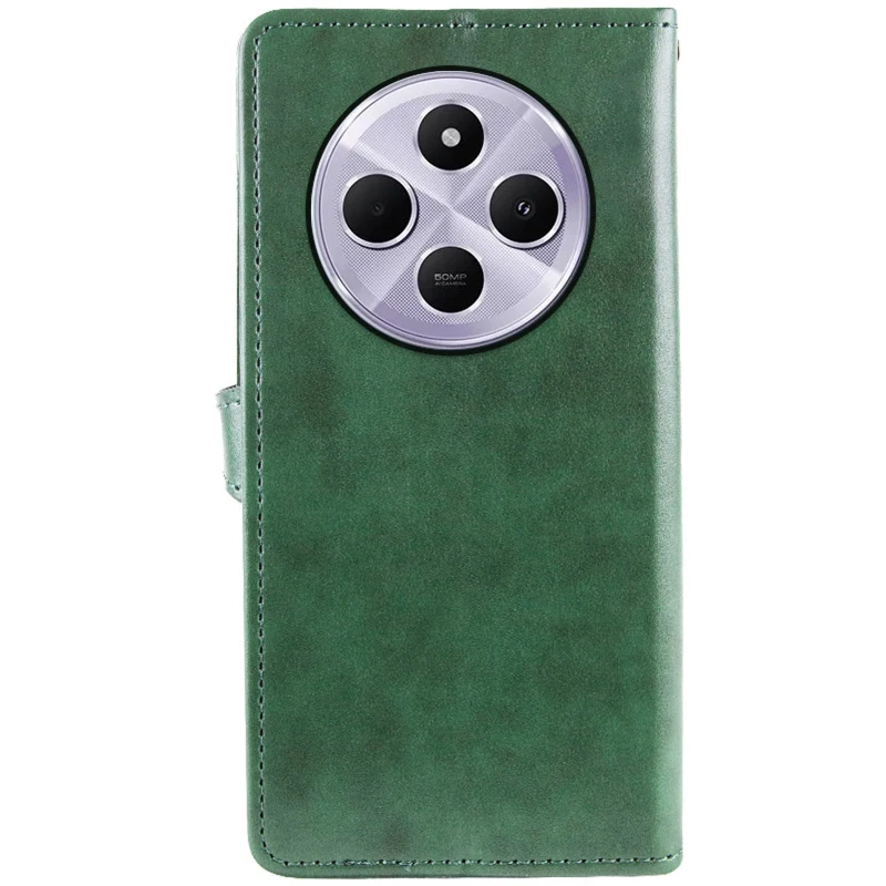 Чехол-книжка GETMAN галлант для Xiaomi Poco M7 – Зеленый. Фото 5 из 5