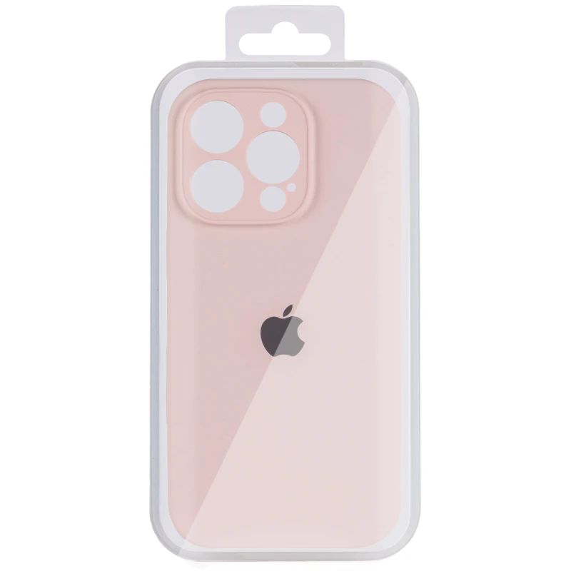 Чохол Silicone Case з захистом камери на Apple iPhone 15 Pro (6.1") – Рожевий / Chalk Pink. Фото 14 з 14