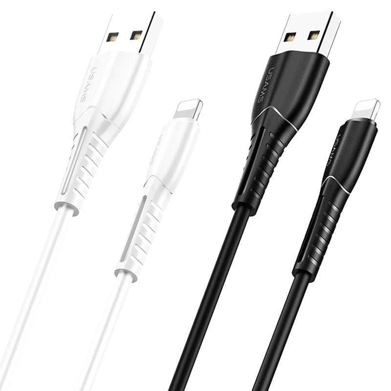 

Дата кабель Usams US-SJ364 U35 USB to Lightning 2A (1m)