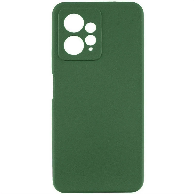 Чохол Silicone Case Lakshmi Premium з закритою камерою на Xiaomi Redmi Note 12 4G – Зелений / Cyprus Green. Фото 2 з 6