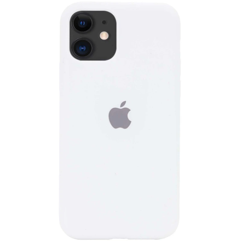 

Чохол Silicone Case з закритим низом на Apple iPhone 11 (6.1") (Білий / White)