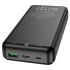 Портативне ЗП Power Bank Hoco J87A Tacker PD20W+QC3.0 20000 mAh – Чорний. Фото 3 з 5