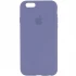 Чехол Silicone Case с закрытым низом для Apple iPhone 6/6s (4.7") – Серый / Lavender Gray. Фото 1 из 3