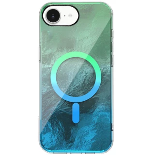 Силиконовый чехол Shiny Mountain (MagFit) для Apple iPhone 17e (6.1") фото 1 из 2