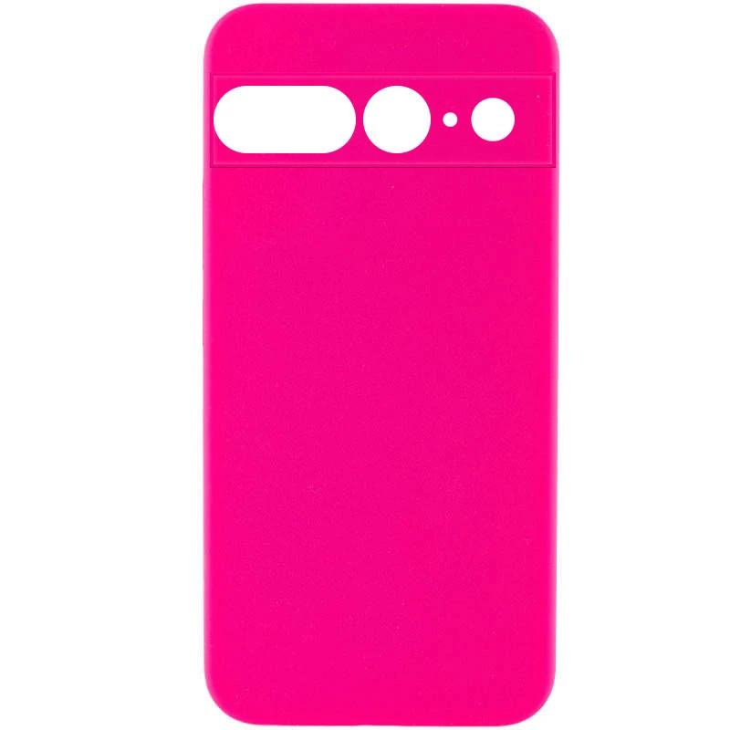 Чохол Silicone Case Lakshmi Premium із закритою камерою для Google Pixel 7 Pro – Рожевий / Barbie pink. Фото 1 з 3