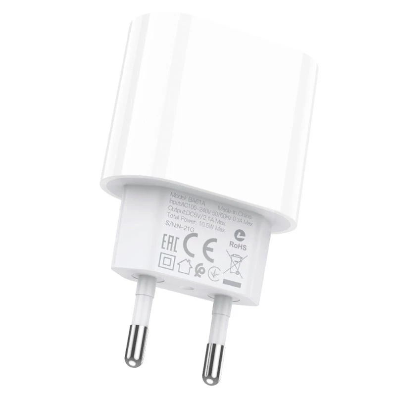 МЗП Borofone BA61A Origin – White. Фото 3 з 5