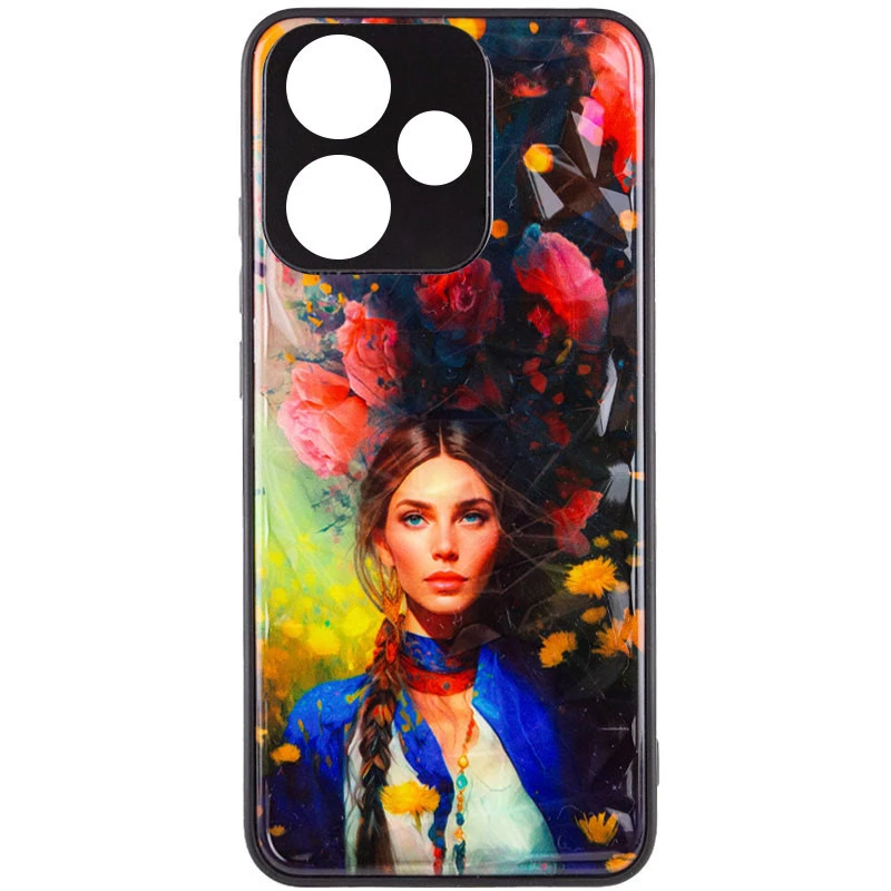 

Скляний чохол Prisma Ladies на Xiaomi Poco M6 4G (Peonies)