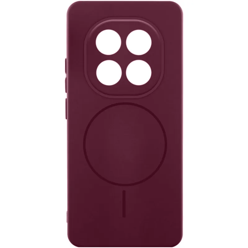 Чохол Silicone Cover Lakshmi Full Camera (AA) with Magnetic Fit для Xiaomi Redmi A7 Pro 4G – Бордовий / Marsala. Фото 1 з 1
