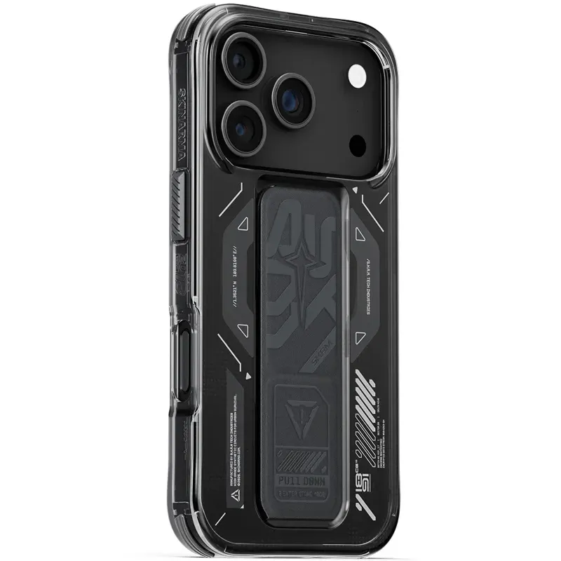 PC чехол Skinarma Helio with MagCharge для Apple iPhone 17 Pro Max (6.9") – Graphite. Фото 3 из 6
