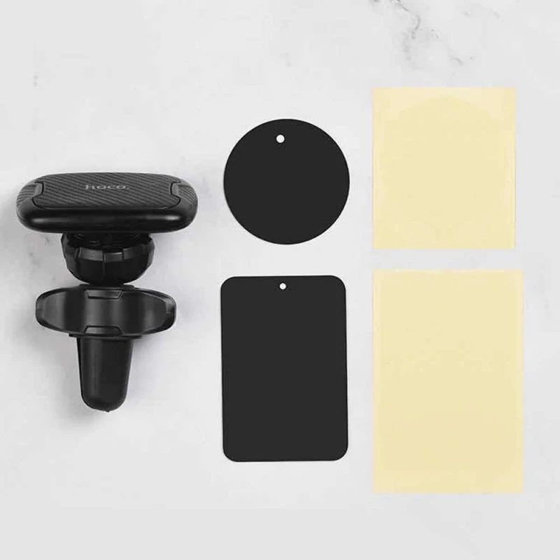 Автодержатель Hoco CA65 магнитный – Черный. Фото 5 из 8