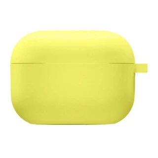 Силиконовый футляр с микрофиброй для наушников Airpods Pro фото 1 из 5