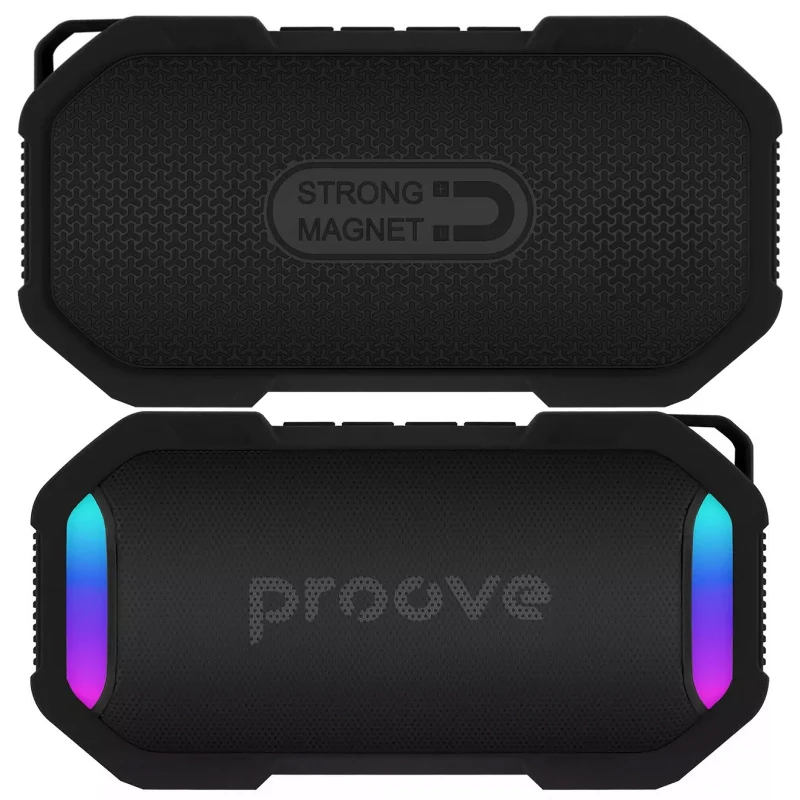 Bluetooth Колонка Proove Rock 10W (APP) – Black. Фото 4 з 5