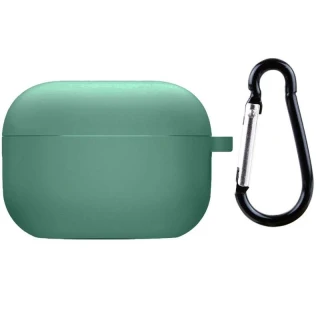 Силіконовий футляр з мікрофіброю для навушників Airpods 3 фото 1 з 4