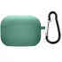 Силіконовий футляр з мікрофіброю для навушників Airpods 3 – Зелений / Pine Needle. Фото 1 з 4