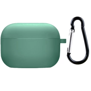 Силіконовий футляр з мікрофіброю для навушників Airpods 4 фото 1 з 4