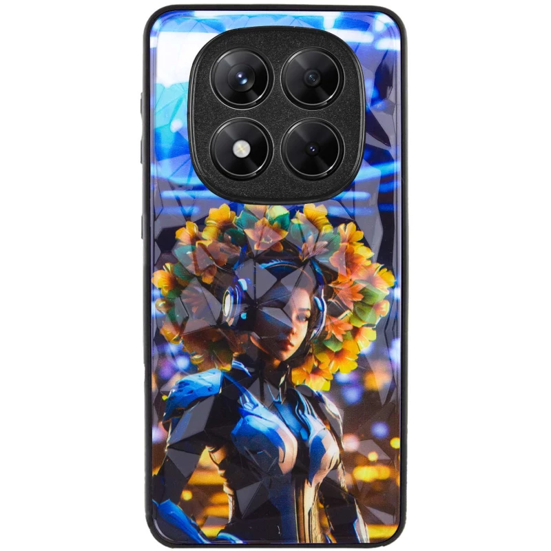 Скляний чохол Prisma Ladies на Xiaomi Redmi Note 14 4G (Int. version) – Cyberpunk. Фото 2 з 5