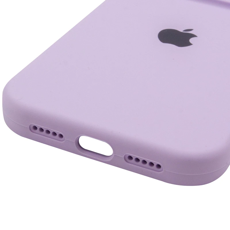 Чохол Silicone Case з захистом камери на Apple iPhone 16 Pro – Бузковий / Lilac. Фото 6 з 6