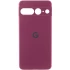 Чехол Silicone Case Lakshmi Premium L с закрытой камерой для Google Pixel 7 Pro – Бордовый / Plum. Фото 1 из 2