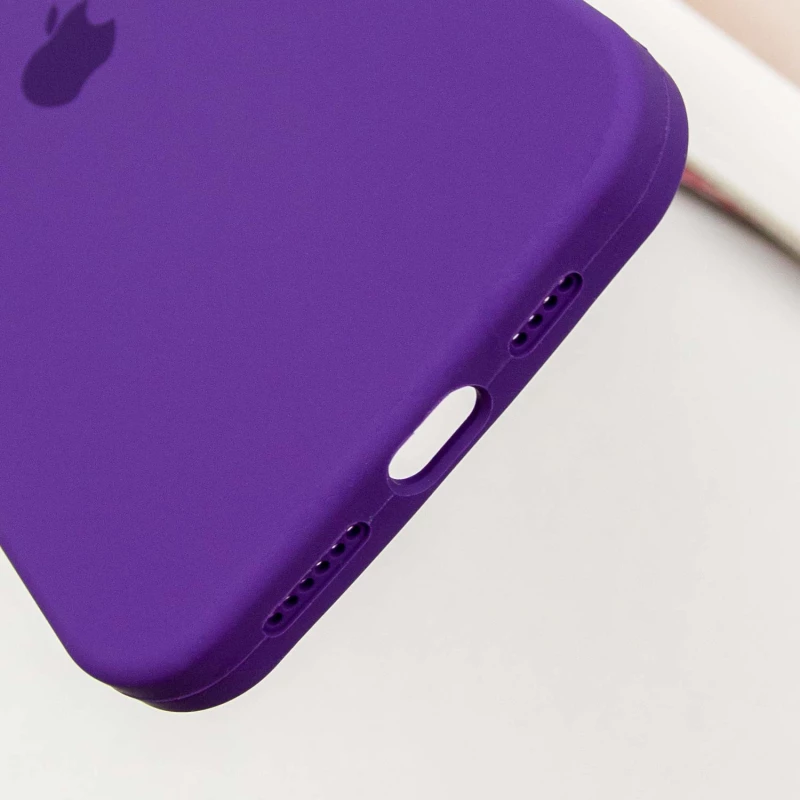 Чохол Silicone Case з закритим низом на Apple iPhone 16 Plus – Фіолетовий / Amethyst. Фото 6 з 8