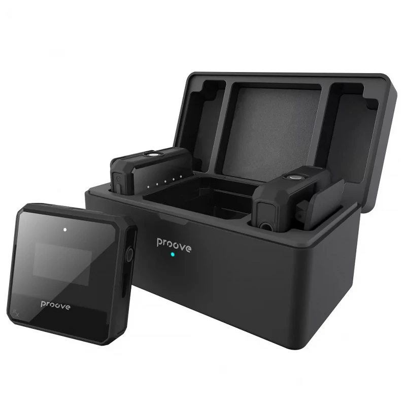 Петличний бездротовий мікрофон Proove Forum – Black. Фото 6 з 7