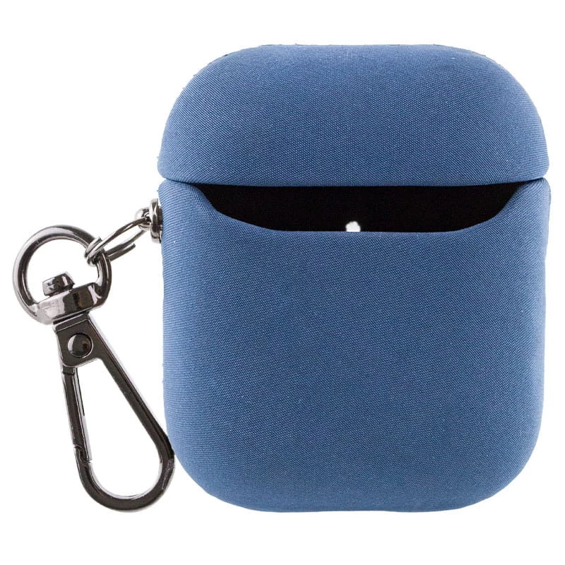 Футляр FineWoven (AAA) для Apple AirPods 1/2 – Pacific Blue. Фото 4 з 8