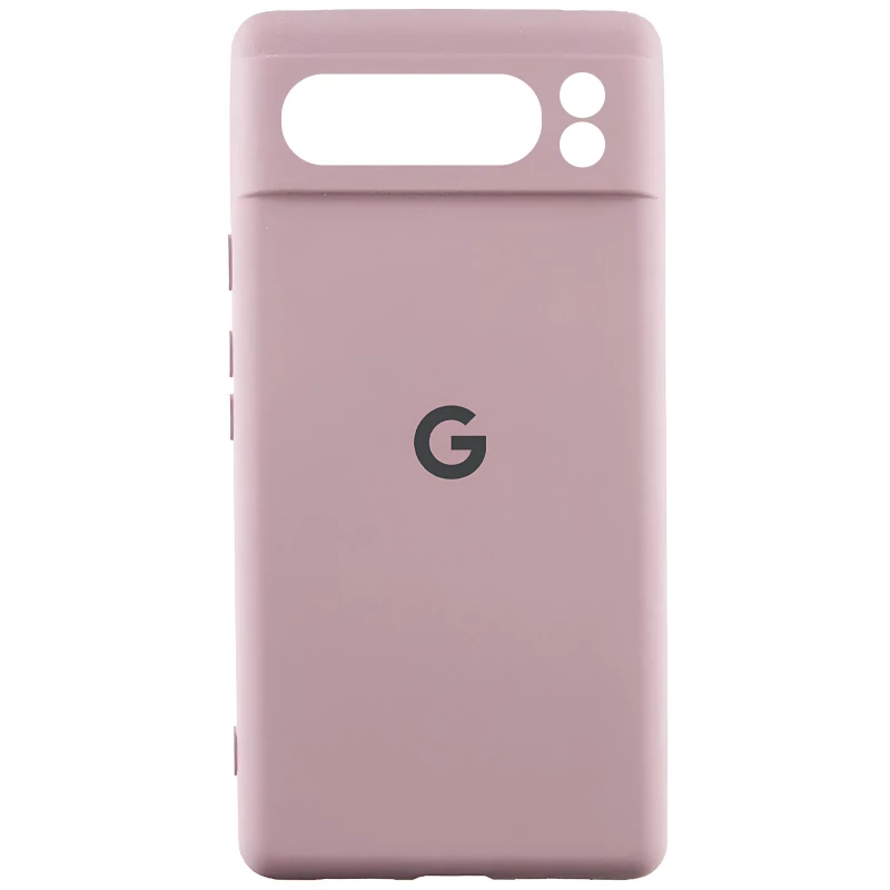 Силиконовый чехол Cover Lakshmi с защитой камеры для Google Pixel 8 Pro – Розовый / Pink Sand. Фото 2 из 4