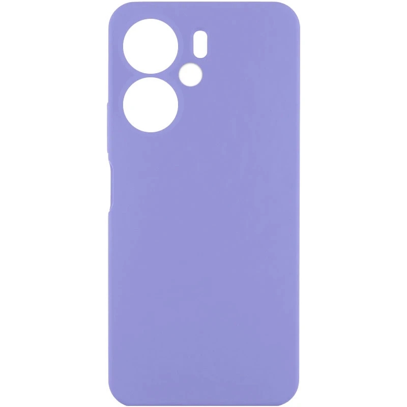 Чохол Silicone Case Lakshmi Premium із закритою камерою для Xiaomi Redmi 13C – Бузковий / Dasheen. Фото 2 з 2