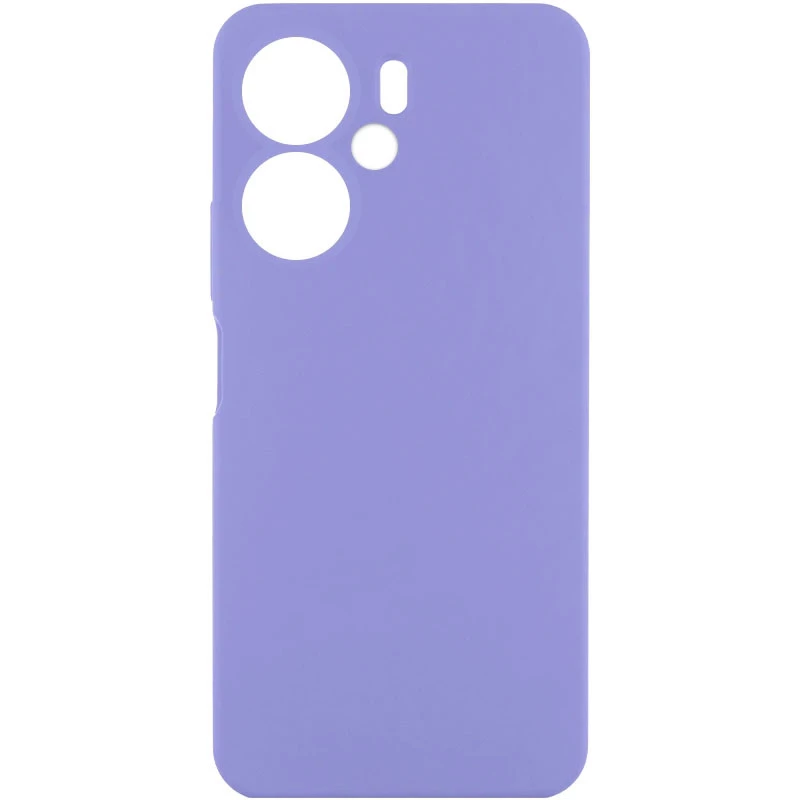 Чохол Silicone Case Lakshmi Premium з закритою камерою на Xiaomi Redmi 13C – Бузковий / Dasheen. Фото 2 з 2