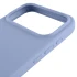 Чохол Silicone Case з закритим низом на Apple iPhone 17 Pro Max (6.9") – Блакитний / Lilac Blue. Фото 5 з 6