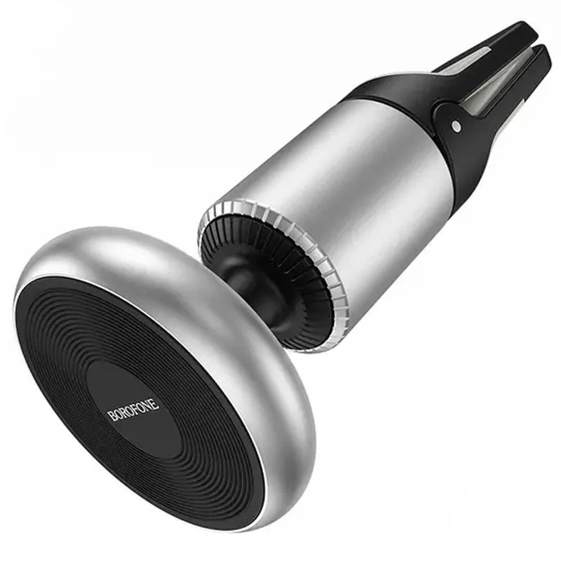 

Автотримач Borofone BH47 Cool move air outlet magnetic (extended version) (Black / Silver)