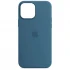 Чехол Silicone Case с закрытым низом для Apple iPhone 14 (6.1") – Синий / Blue Jay. Фото 1 из 1