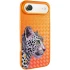 Чохол TPU+PC Crystal Hunt with MagSafe для Apple iPhone 17 Air (6.5") – Orange. Фото 2 з 8
