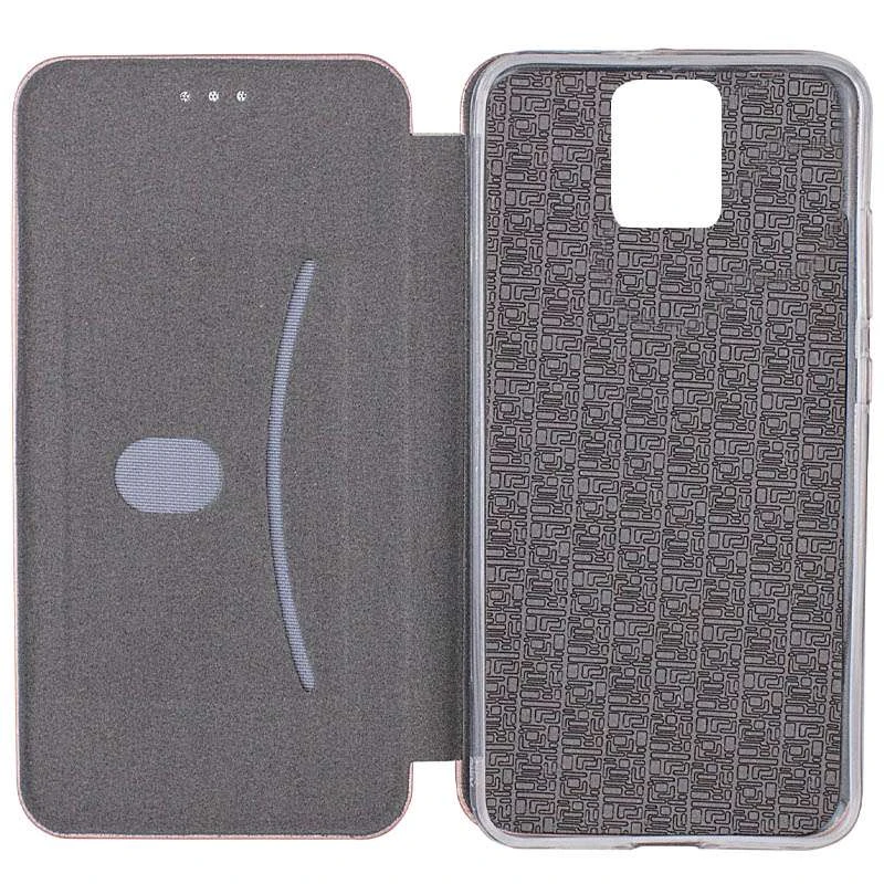 Чехол-книжка классический для Xiaomi Redmi Note 9s / Note 9 Pro / Note 9 Pro Max – Rose Gold. Фото 5 из 5