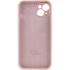 Чехол Silicone Case с защитой камеры для Apple iPhone 15 Plus (6.7") – Розовый / Pink Sand. Фото 4 из 6