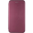 Чехол-книжка классический для TECNO Spark Go 1 – Бордовый. Фото 1 из 3