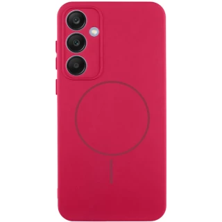 Чохол Silicone Cover Lakshmi Full Camera (AA) with Magnetic Fit для Samsung Galaxy S25 Edge — Червоний / Rose Red
