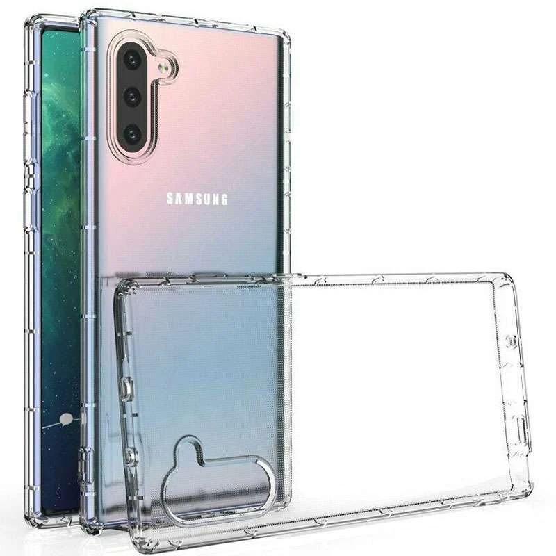 

Ультратонкий силіконовий чохол 1мм на Samsung Galaxy Note 10 (Безбарвний (прозорий))