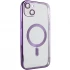 Хромовый TPU чехол с MagSafe для Apple iPhone 14 (6.1") – Purple. Фото 1 из 5