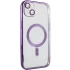 Хромовый TPU чехол с MagSafe для Apple iPhone 15 (6.1") – Purple. Фото 1 из 4