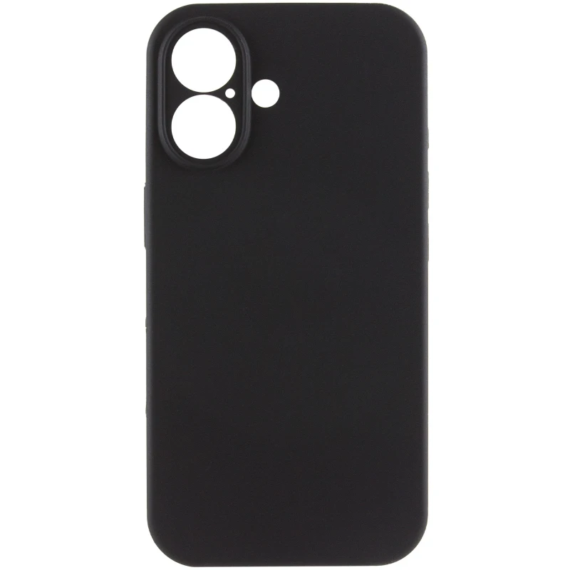 Чохол Silk Full Camera Protective (AA) NO LOGO для Apple iPhone 17 (6.3") – Чорний / Black. Фото 3 з 7