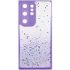 Чехол с блестками и защитой камеры для Samsung Galaxy S23 Ultra – Сиреневый. Фото 6 из 11