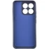 Цветной силиконовый чехол GETMAN с закрытой камерой на Motorola Moto G15 4G – Синий / Midnight blue. Фото 2 из 2
