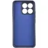 Цветной силиконовый чехол GETMAN с закрытой камерой на Motorola Moto G86 Power – Синий / Midnight blue. Фото 2 из 2